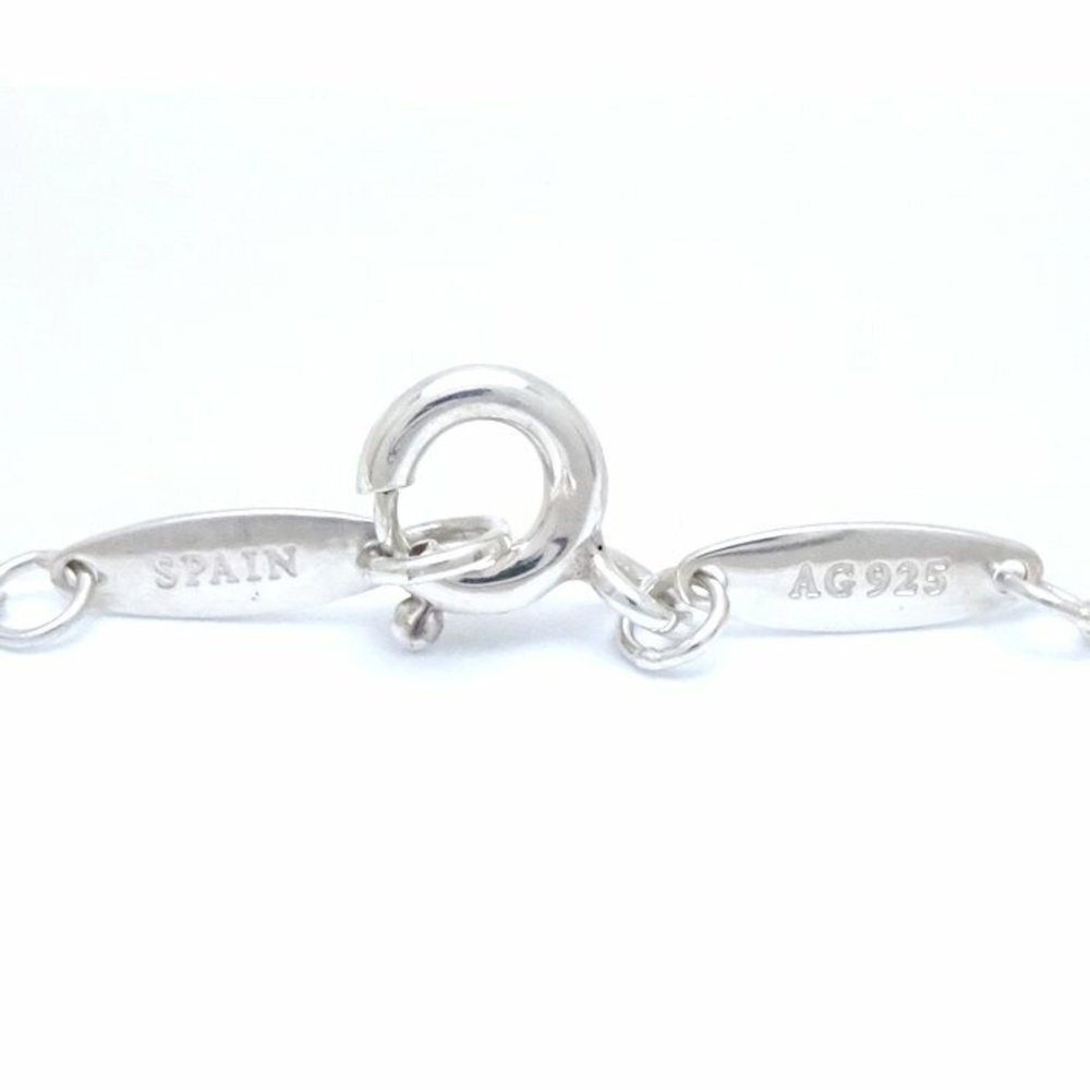 TIFFANY Authentic Silver Diamond Heart Necklace - Picture 6 of 7